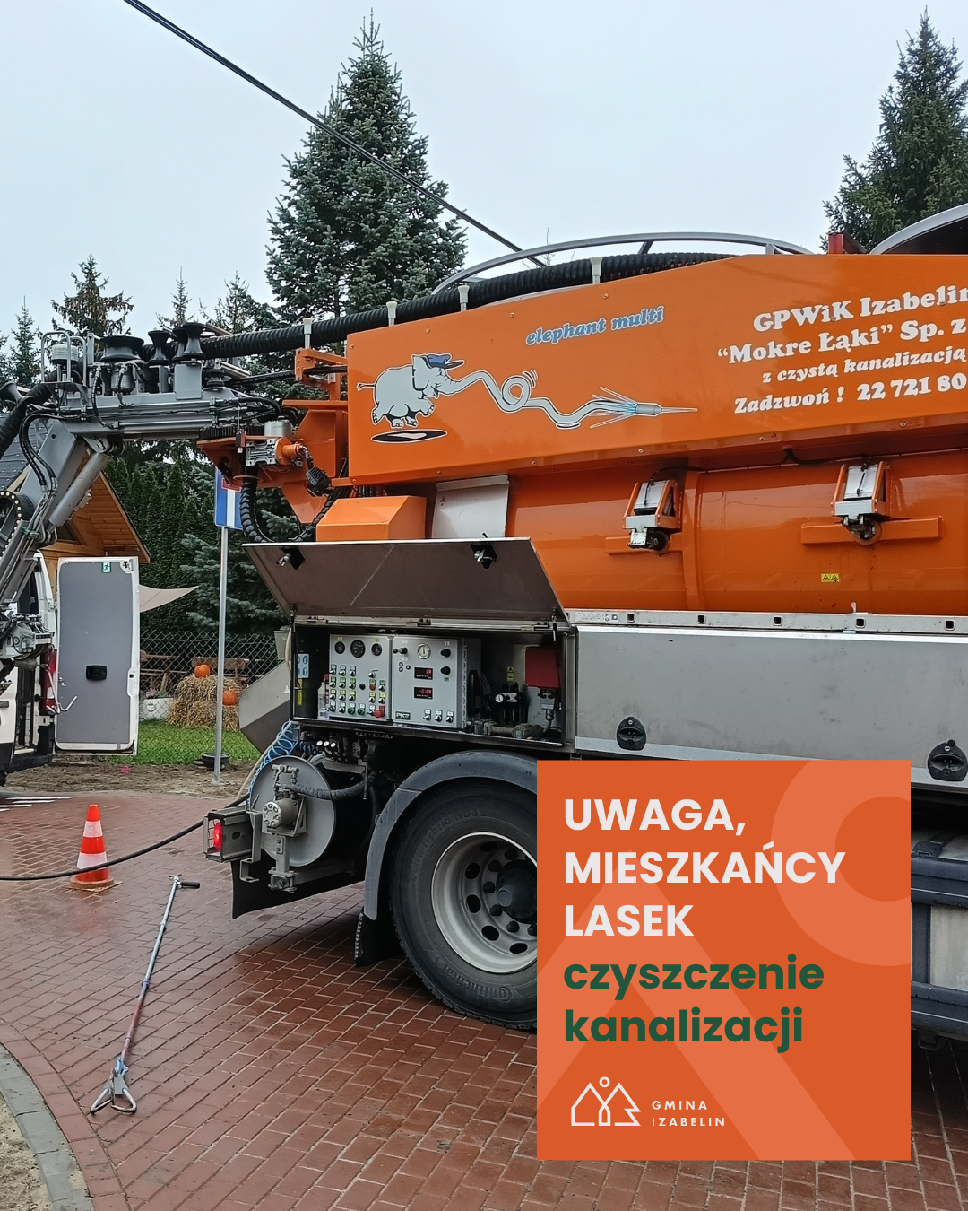 aktualność: Czyszczenie kanalizacji
