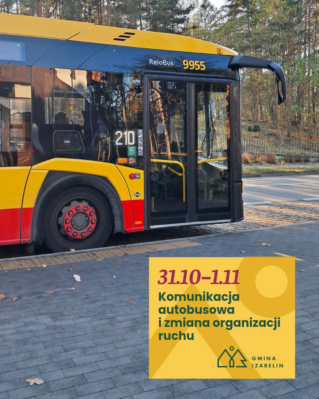 aktualność: 31.10–1.11: transport publiczny